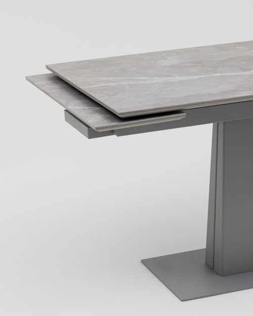Стол Арнон 120-180/80/76 см керамика Larka grey