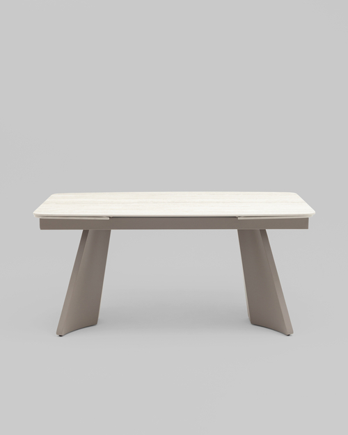 Стол обеденный Eliora 160-240*90 серая керамика
