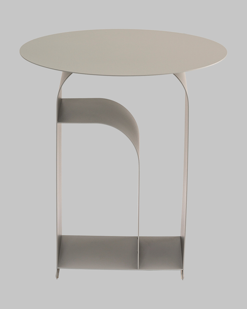 Журнальный столик Arwel металл серый