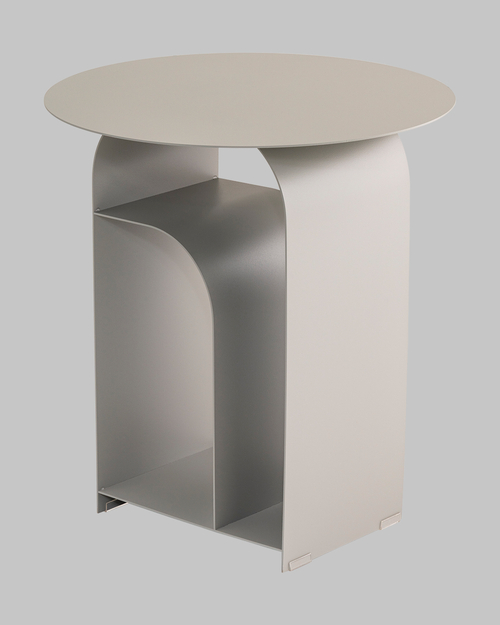 Журнальный столик Arwel металл серый