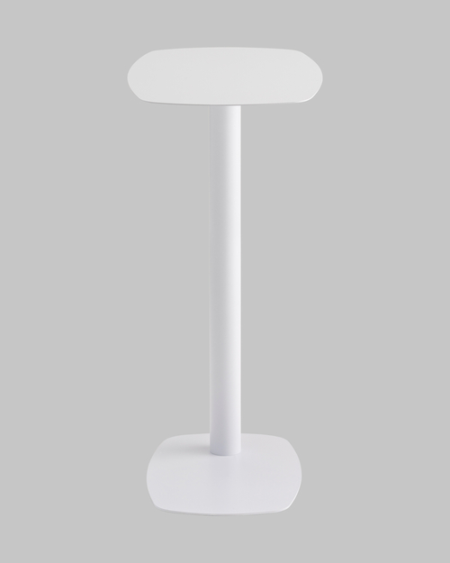 Журнальный столик Eanna L металл белый