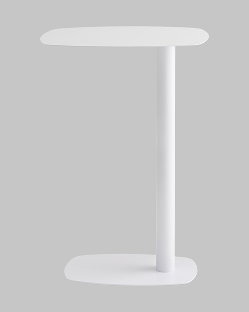 Журнальный столик Eanna L металл белый