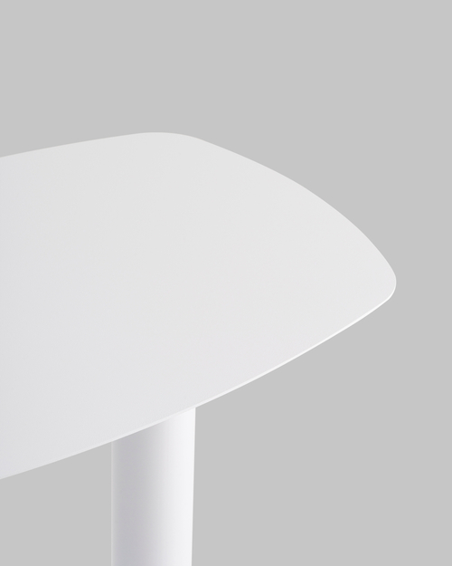 Журнальный столик Eanna L металл белый