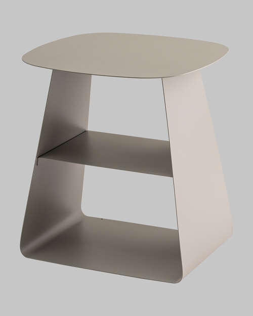 Журнальный столик Leyre металл серый