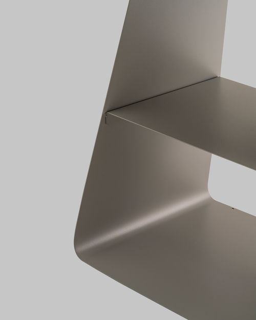 Журнальный столик Leyre металл серый