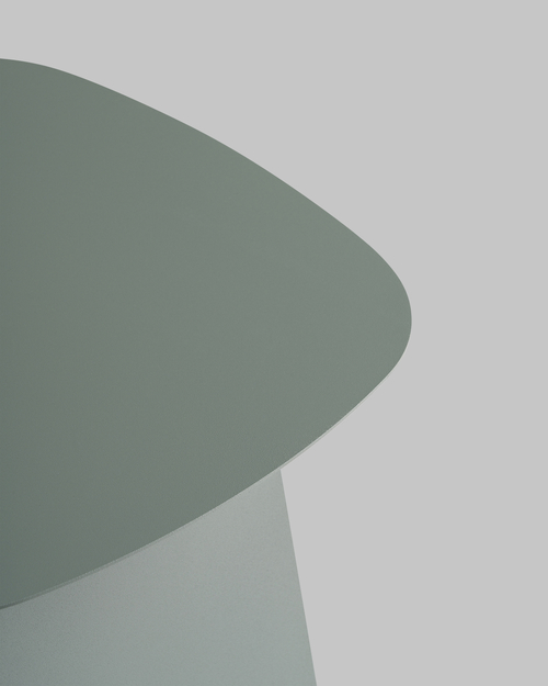 Журнальный столик Leyre металл зеленый