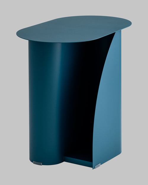 Журнальный столик Yvaine металл синий