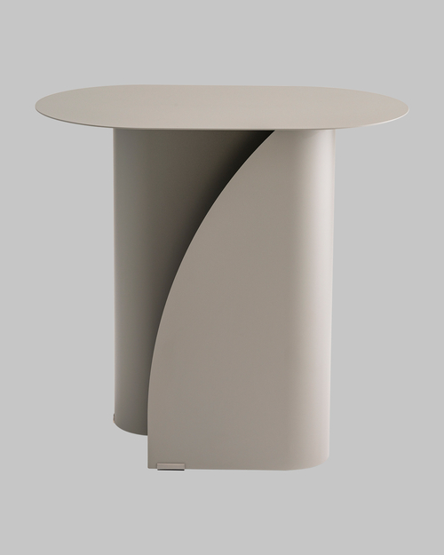 Журнальный столик Yvaine металл серый