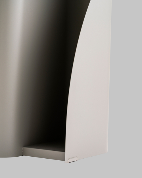 Журнальный столик Yvaine металл серый