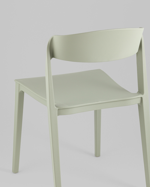 Стул Moris пластик серо-зеленый 4 шт.