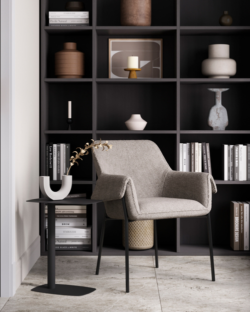 Журнальный столик Eanna S металл черный