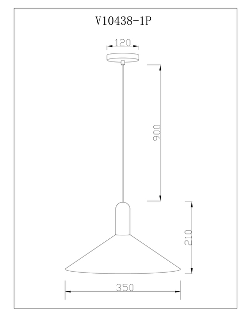 Светильник подвесной Moderli V11549-1P Forli