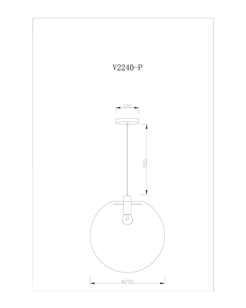 Светильник подвесной Moderli V11542-1P Aurora