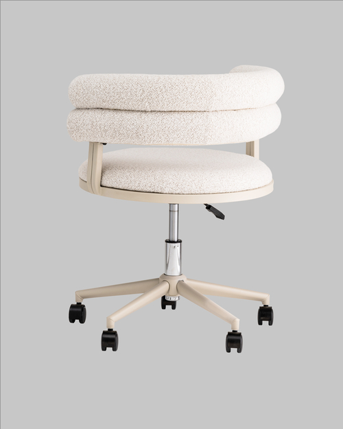 Стул офисный Ponty светло-серый серые ножки