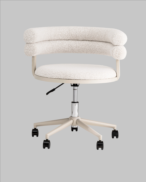 Стул офисный Ponty светло-серый серые ножки