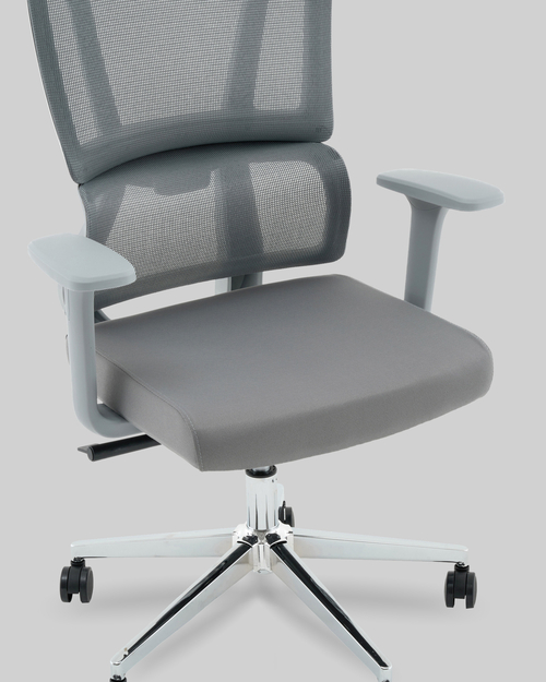 Кресло офисное TopChairs Forward серый