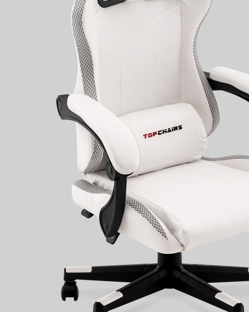 Кресло спортивное TopChairs Druid белый