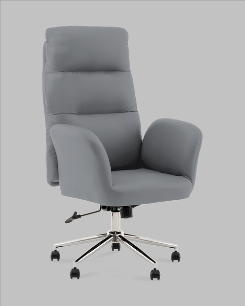 Кресло руководителя TopChairs Solid серый
