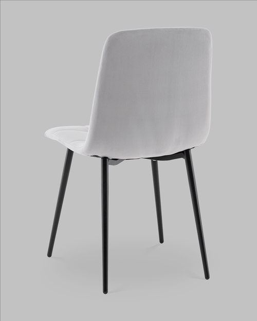 Стул Одди NEW велюр светло-серый