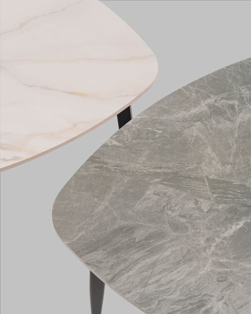 Журнальный столик Alara серая керамика