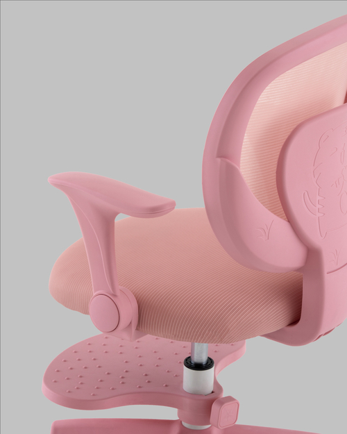 Кресло компьютерное детское TopChairs Mila розовый