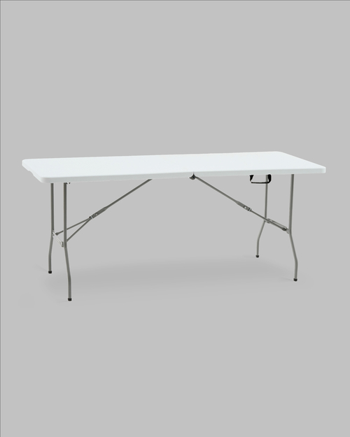 Стол складной Lite NEW 180*70*74 см - чемодан белый