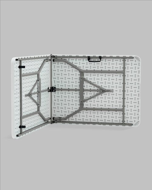 Стол складной Lite NEW 180*70*74 см - чемодан белый