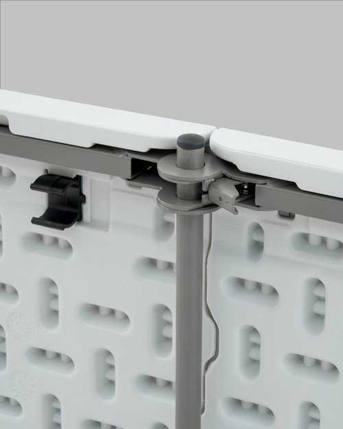 Стол складной Lite NEW 180*70*74 см - чемодан белый