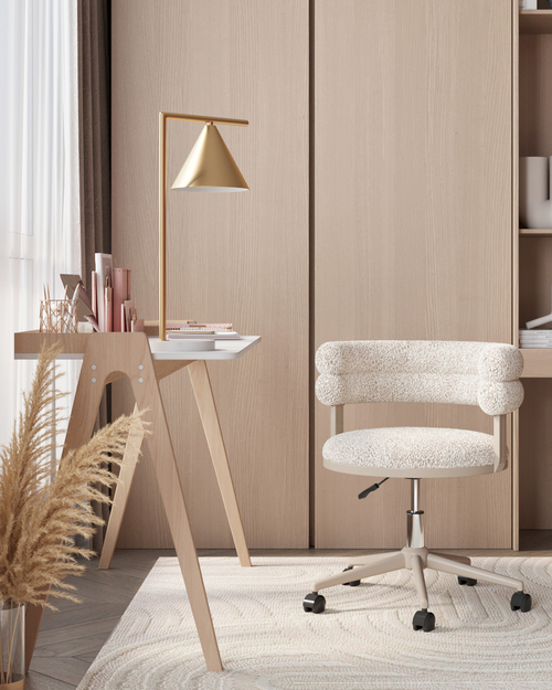 Стул офисный Ponty светло-серый серые ножки