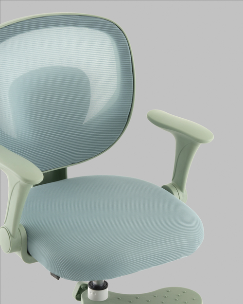 Кресло компьютерное детское TopChairs Mila мятный