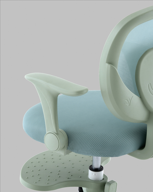 Кресло компьютерное детское TopChairs Mila мятный