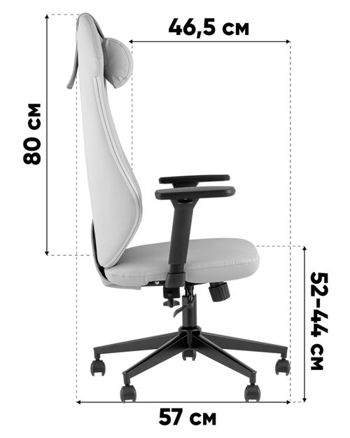 Кресло руководителя TopChairs Trophey бежевый