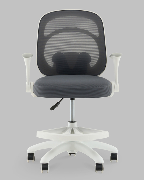 Кресло компьютерное детское TopChairs Panda серый