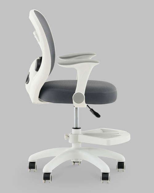 Кресло компьютерное детское TopChairs Panda серый