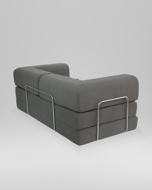 Диван SnapSofa вельвет серый
