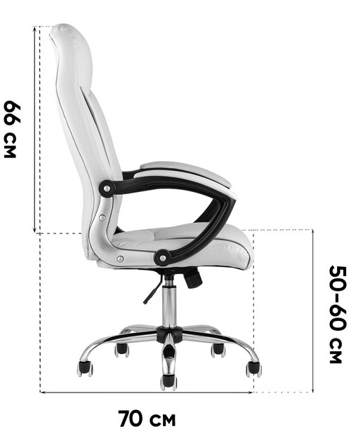 Кресло руководителя TopChairs Tower коричневое