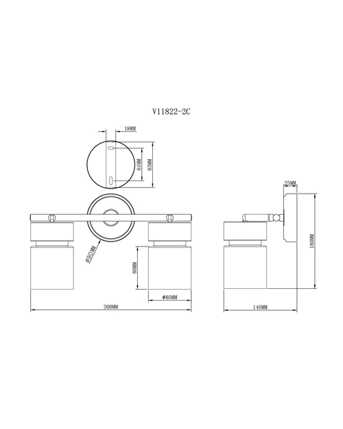 Спот Moderli V11822-2C Almero