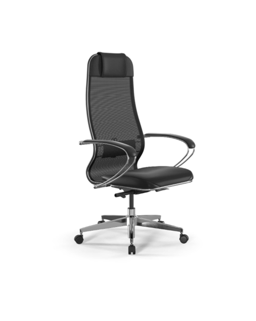 Кресло офисное METTA ErgoLife Set 17/подл.131/осн.Sit 052, Черный 5AD.16.1.2A3
