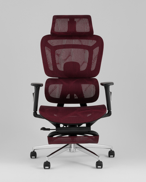 Кресло офисное TopChairs Nimbus бордовый