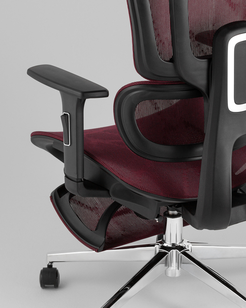 Кресло офисное TopChairs Nimbus бордовый