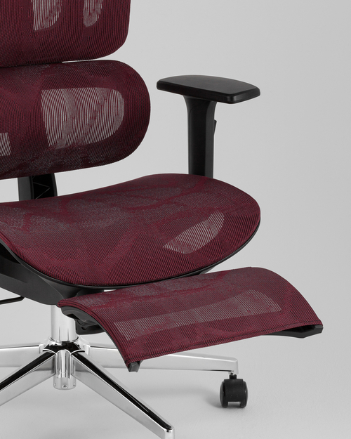 Кресло офисное TopChairs Nimbus бордовый