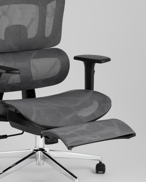 Кресло офисное TopChairs Nimbus серый