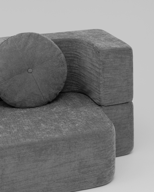 Диван ZipSofa пепельно-серый