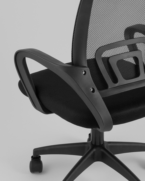 Кресло офисное TopChairs Simple SN черный