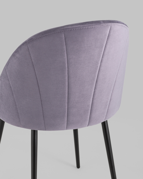 Стул Логан SN велюр пыльно-сиреневый