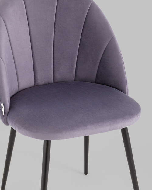 Стул Логан SN велюр пыльно-сиреневый