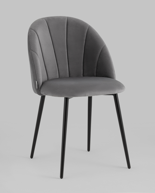 Стул Логан SN велюр серый