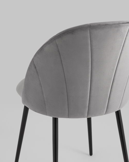 Стул Логан SN велюр серый