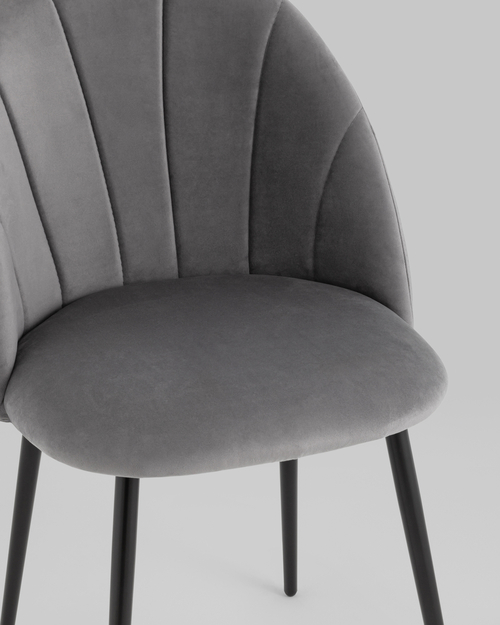 Стул Логан SN велюр серый