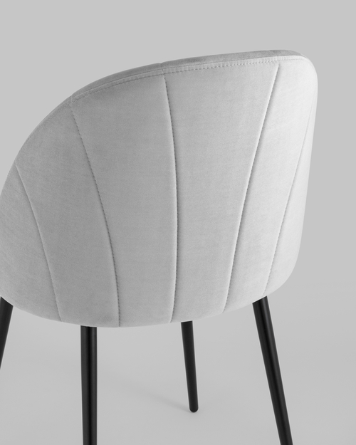 Стул Логан SN велюр светло-серый